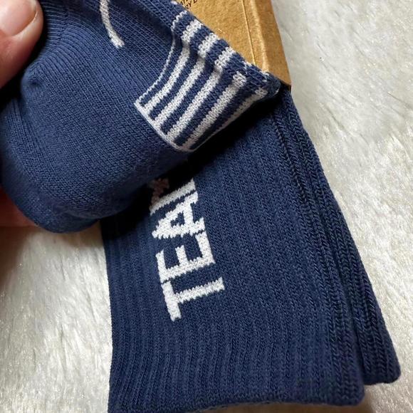 NWT Skims Limited Edition Team USA Crew Socks Navy Women OS - Picture 6 of 6